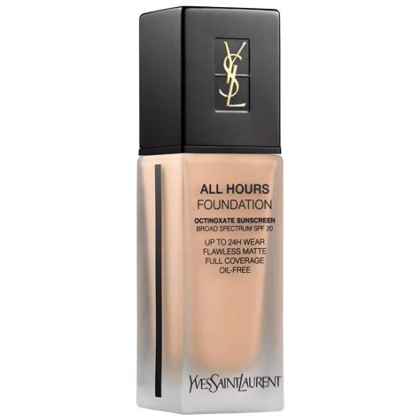 ysl all hours foundation spf 20|cushion foundation that dries out.